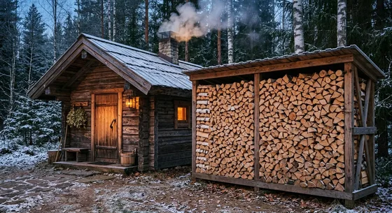 Укладка дров в Лыткарине, проспект Овражная, 10